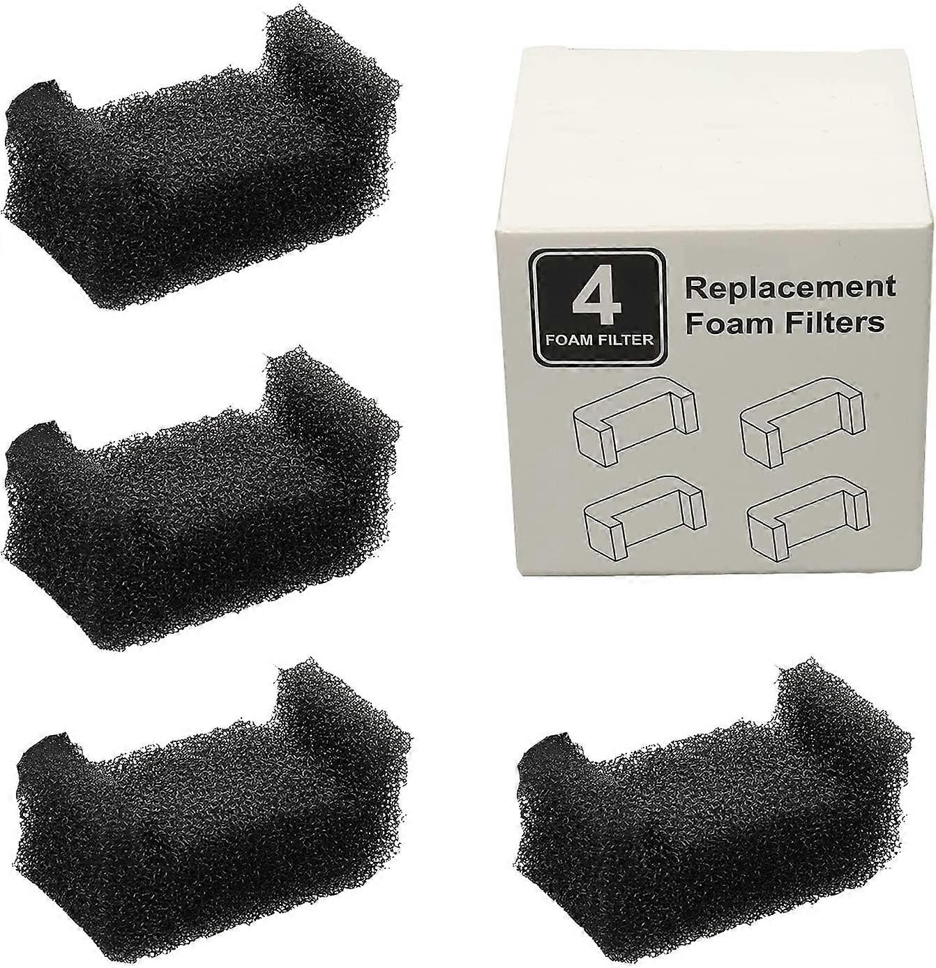 מסנן קצף החלפת מזרקת חיות מחמד ספוגי מזרקת מים לחתולים מסנן החלפת פחמן למזרקת מים לחיות מחמד, פחמן פעיל מתאים ל