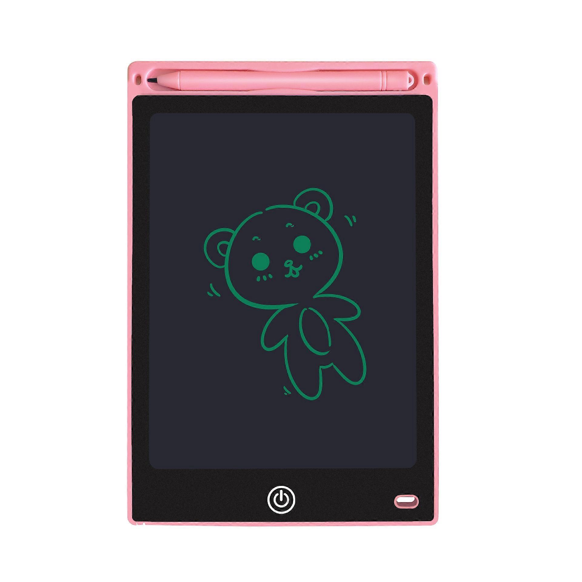 Digital Drawing Pad for Kids - Practical LCD, 8.5" Tablet + Pink