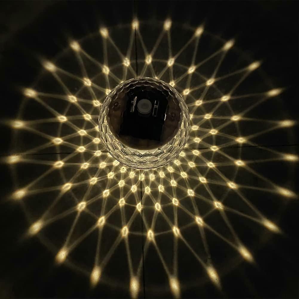Solar Floating Pond Light, Solar Magic Ball Floating Night Light Led Bath Lights RGB Floating Underwater Disco Light IP66 Waterproof Floating Ball