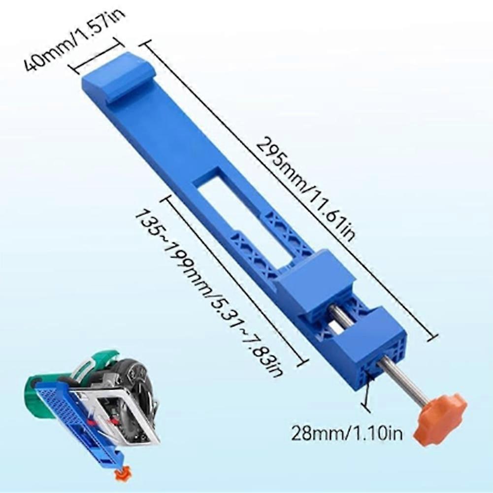 Plastic Circular Saw Guide Quick Fix Precise Cutting Tool for DIY Crafts