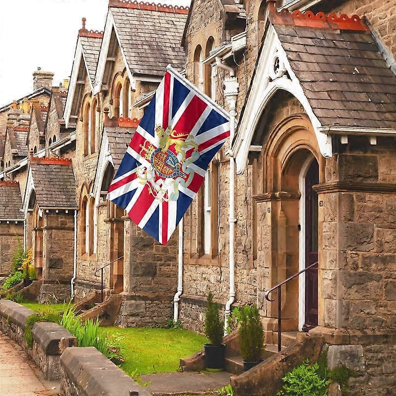 Great Britain Flag Brass Eyelets Jumbo 8x5 FT Union Jack Flag - UK Great Britain Brass Eyelet, Perfect For Sports & Events Large British Flag - Foto 13