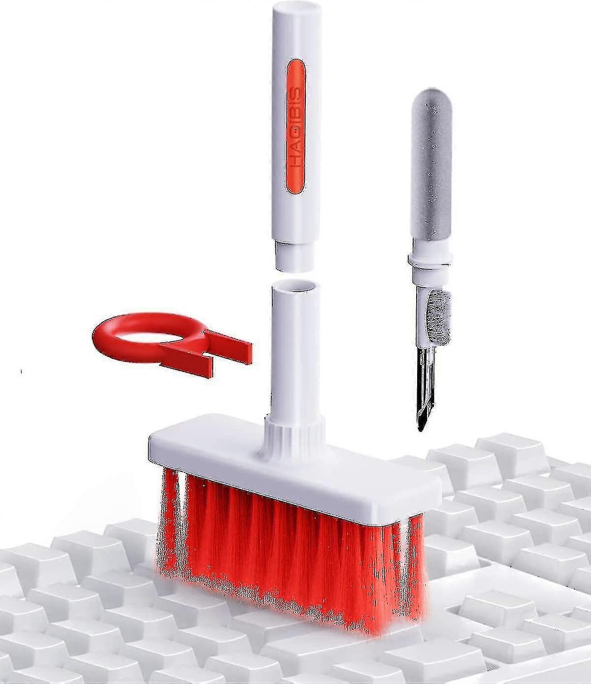 Pulizia Soft Brush Keyboard Cleaner 5-in-1 Strumenti di pulizia del computer multifunzione