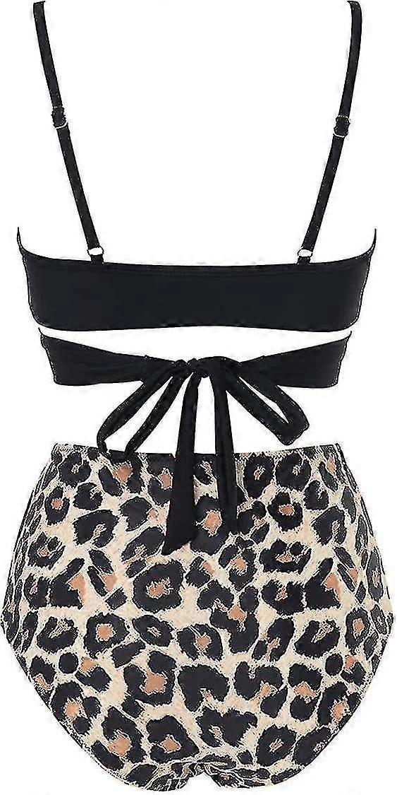 Femme Wrap Bikini Set Push Up Taille Haute Maillots de Bain 2 Pièces