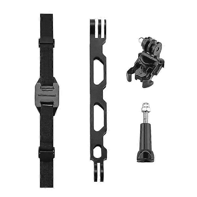 Practical Vented Helmet Strap Mount For Go Pro Hero 10/9/8/7/6/5 Osmoaction