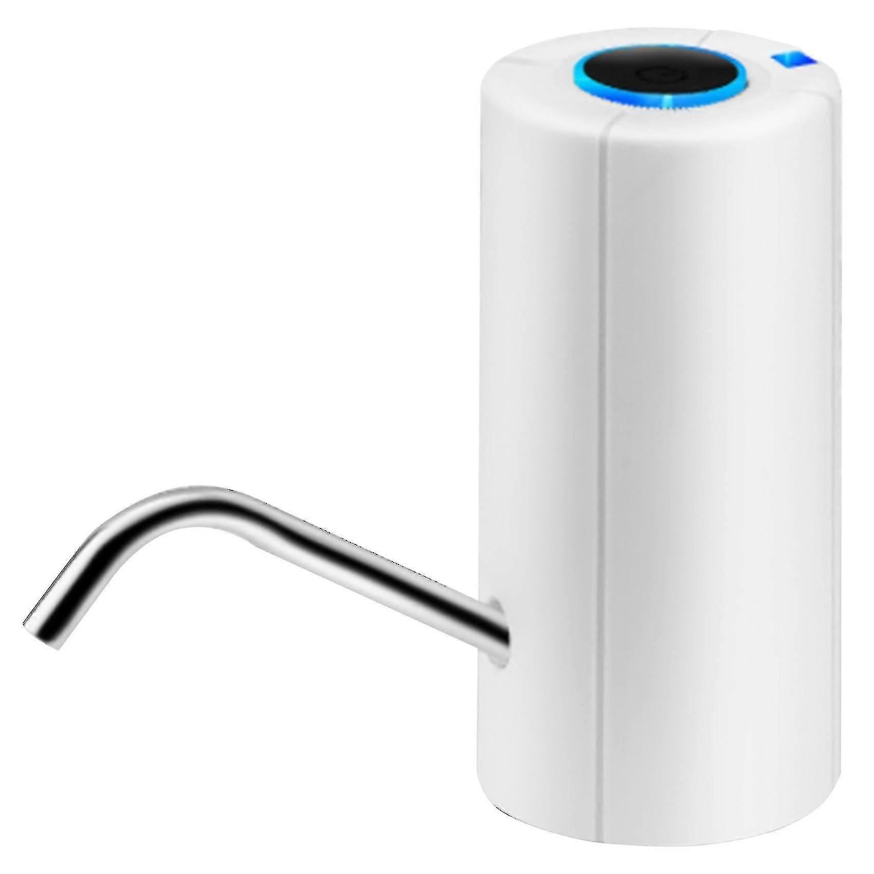 Electric Water Pump Automatic Button Dispenser Usb For Home White