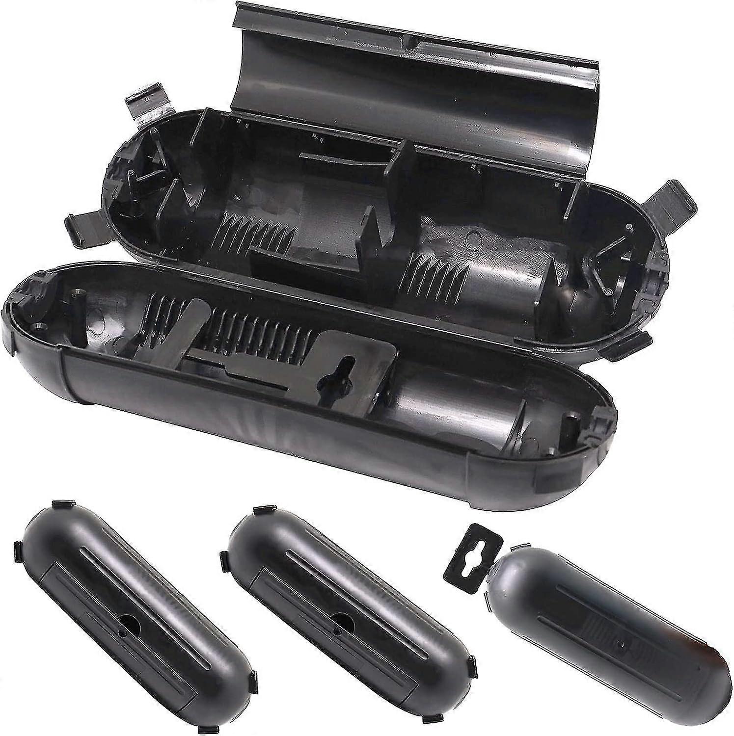 Extension Cord Waterproof Box 4pcs, Outdoor Electrical Box Safety Protective Plug Cover Weatherproof Connection Protector For Outlet, Socket, Plug, Co