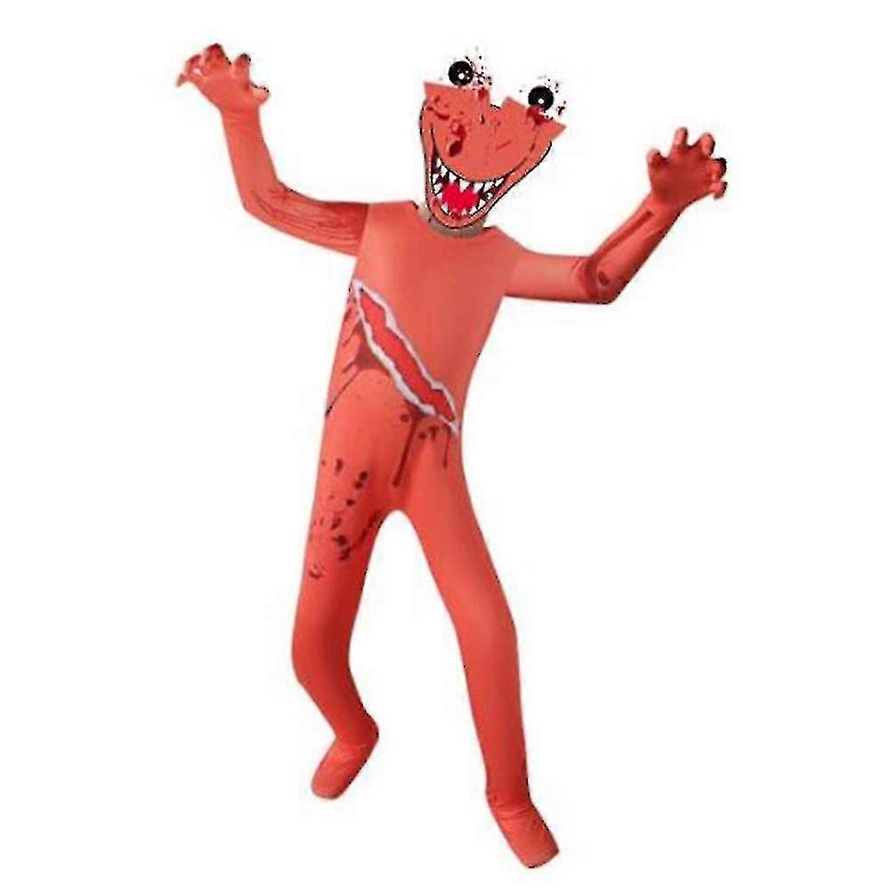 Kinderen Volwassen Roblox Rainbow Friends Kostuum Jumpsuit Masker Outfit Carnaval Cosplay Party Fancy Dress Up E | NL