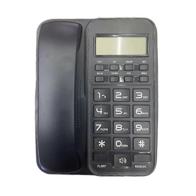 Landline Phone Caller Display Corded Telephone Support for Home Office