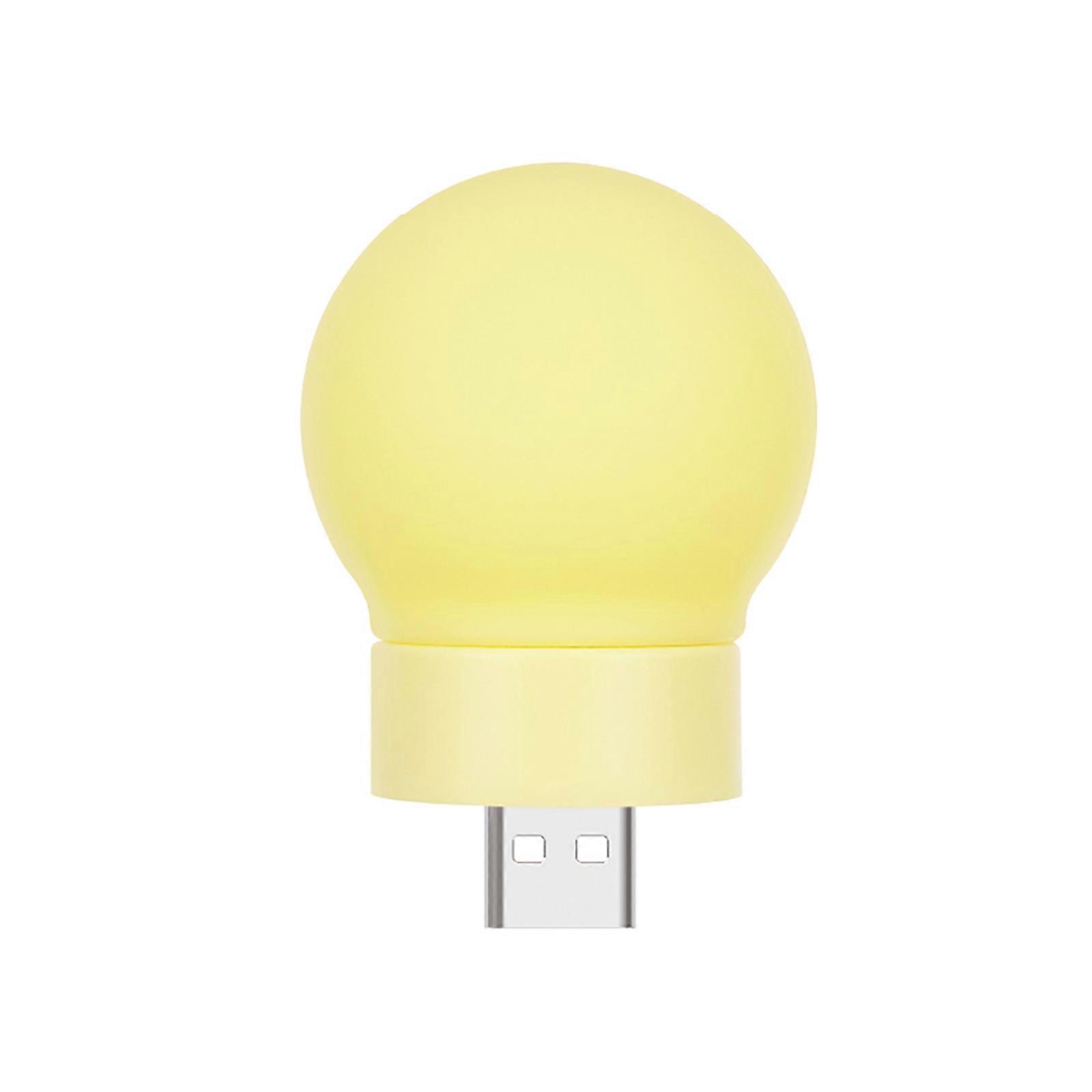 NIght Creative light bulb silicone decoration usb small night,100% New