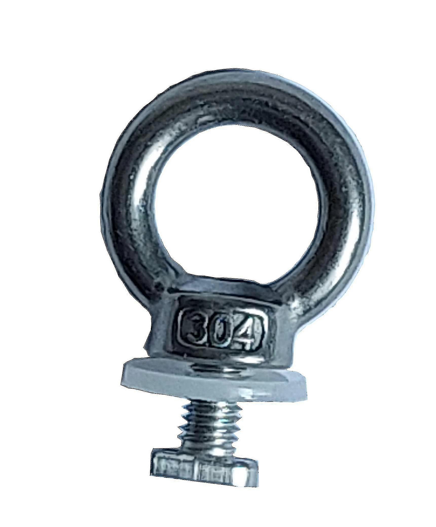 12 Ring Nuts With Hammer Head Screw, M6 Stainless Steel For Plant Holders In Greenhouse