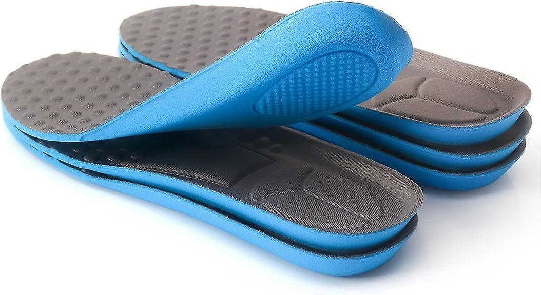 3 Pairs Comfortable Replacement Shoe Insole Inserts, Foot Massage Breathable Shoe Soles Relief Insoles for Working Daily Use