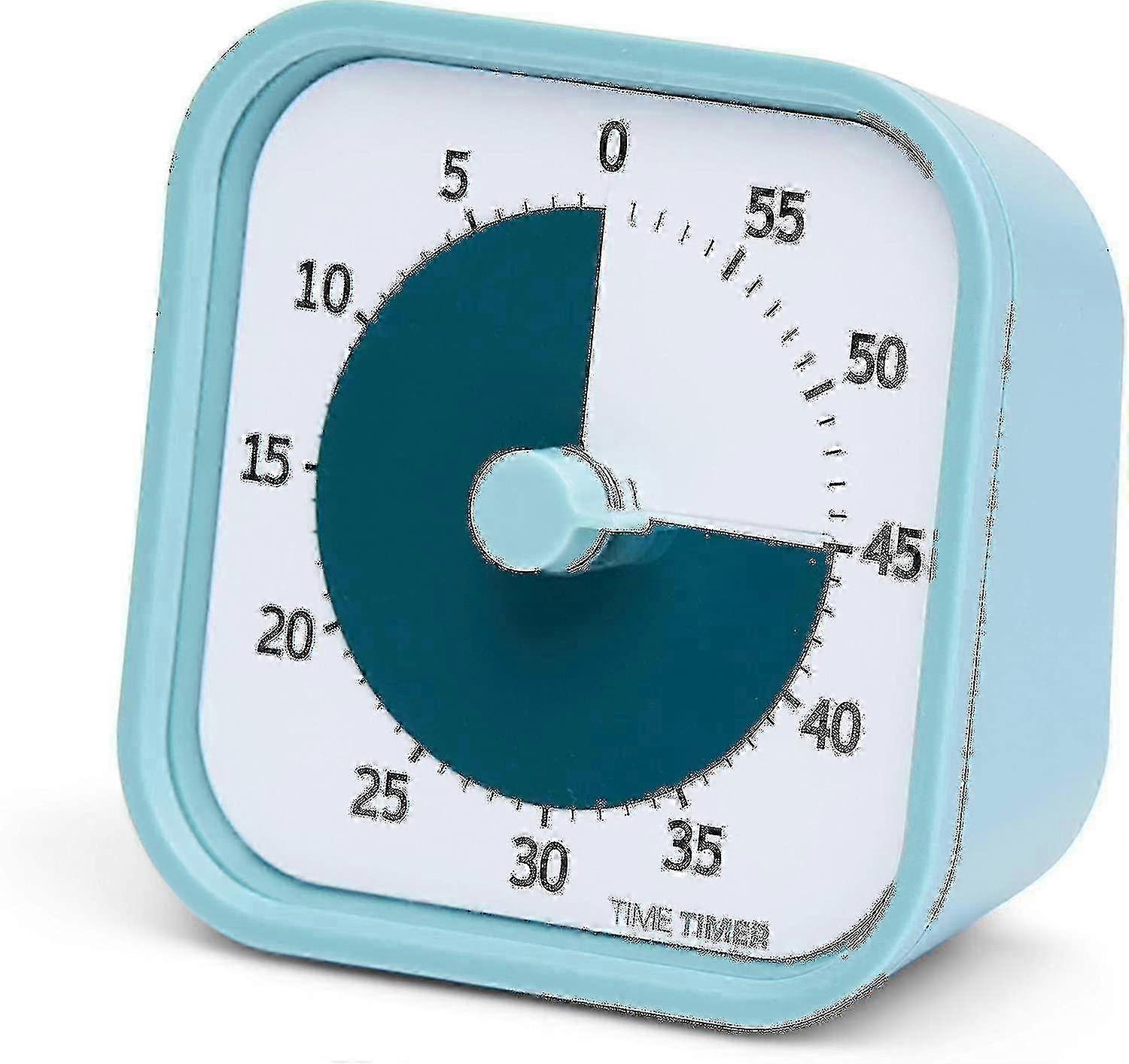 Time Timer Home - 60 Minute Home Edition - For Homeschool Supplies Study Tool, Timer For Kids Desk, Office Desk And Meetings With Si