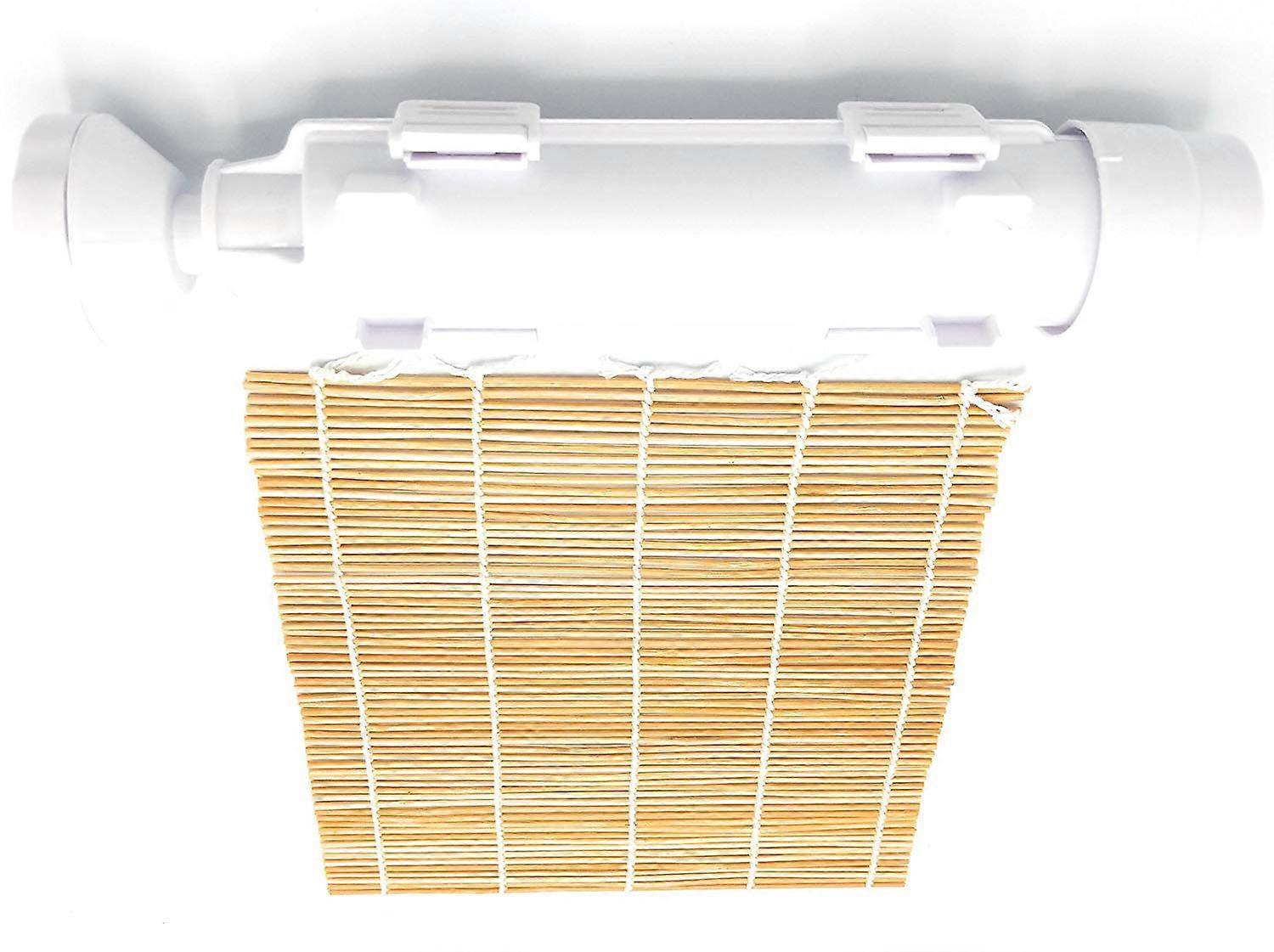 Sushi Roller Bazooka kit + Carbonized Bamboo Mat - DIY Rice Roller Machine - Japanese Sushi Making Kitchen Tools All-in-one Maker set