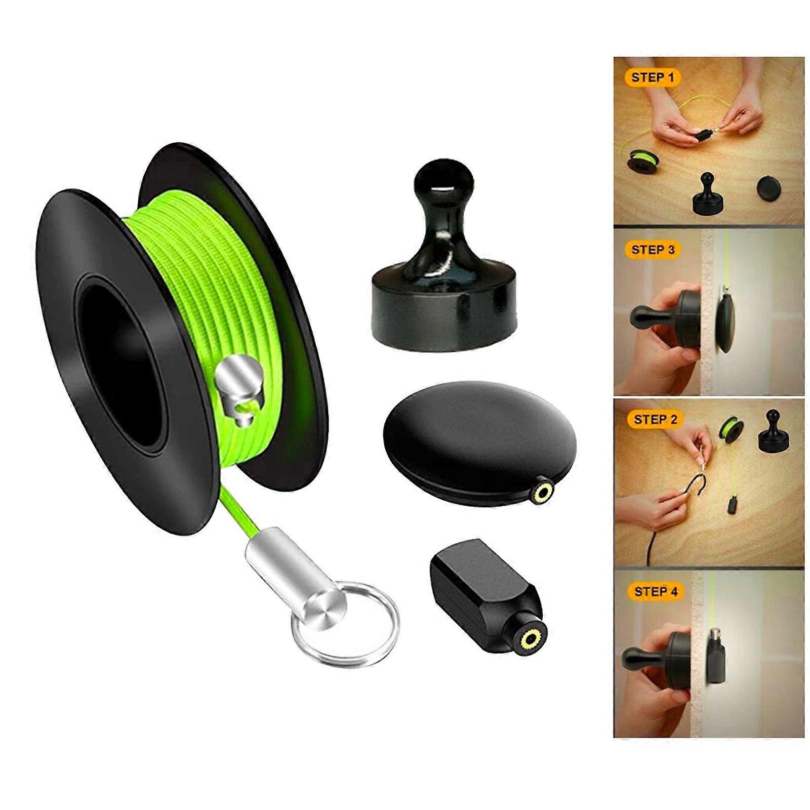 Magnetic Snap Wire Guider Convenient Wire Cable Running