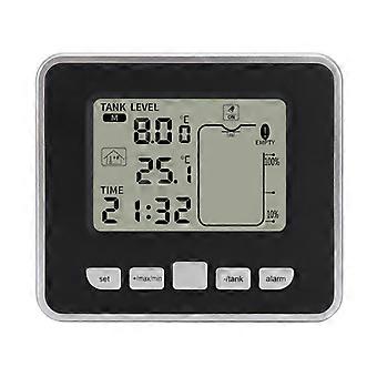 Indicatore Digitale Livello Serbatoio Acqua Con Sensore Wireless – Portata 100m, Monitora Temperatura E Livello Con Allarmi!