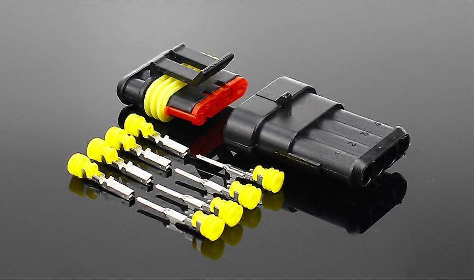 AMP Superseal Car power connector 1.5mm Series 1/2/3/4/5/6 Way Pin Super seal Waterproof Electrical automotive Wire Plug for Motorcycl