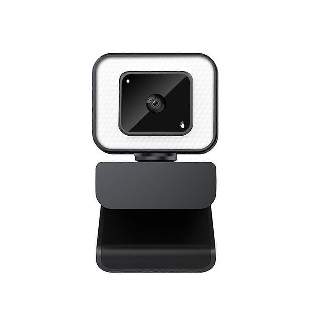2K Live Streaming Free Drive Webcam USB Advanced Autofocus Web with Fill Light
