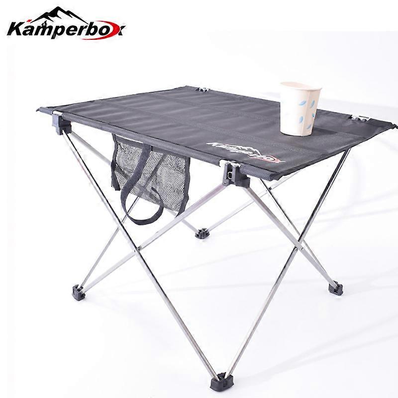Kamperbox-Ultralgue折りたたみ式キャンプテーブル、観光、ピクニック、アウトドアキャンプ用