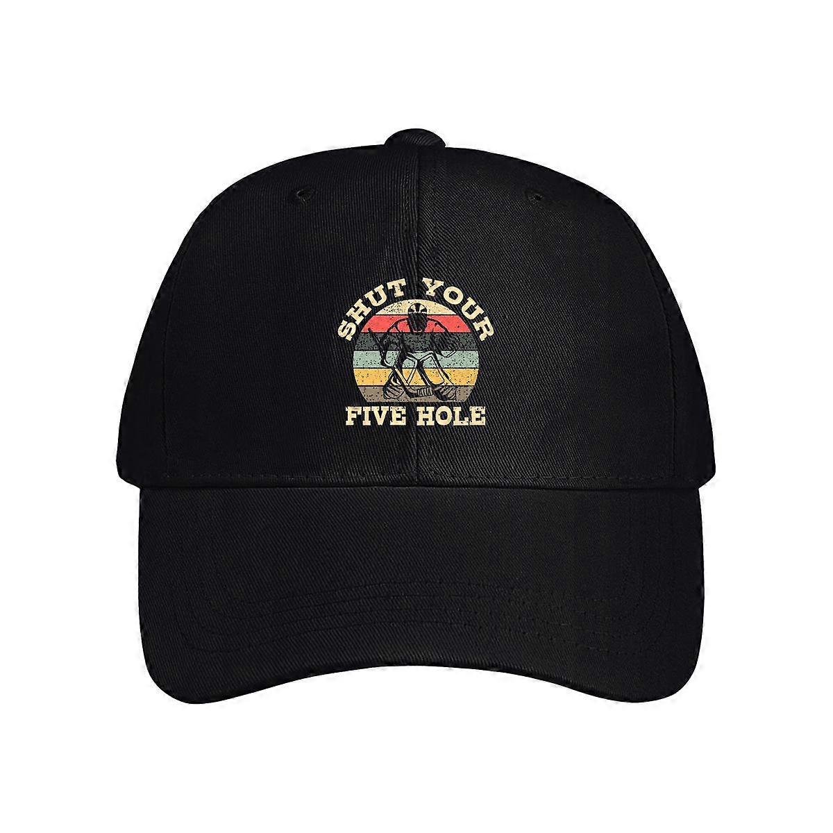 Shut Your Five Hole Baseball Cap