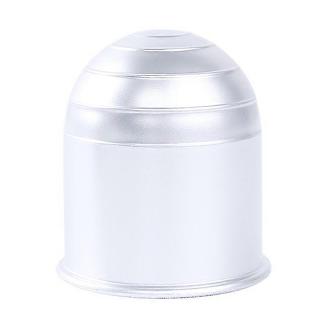 Car Tow Bar Ball Cover Cap Hitch Caravan Traile Towing Hitch Towball Car Styling Universal 50MM Trailer Accessories Black Silver xjcl