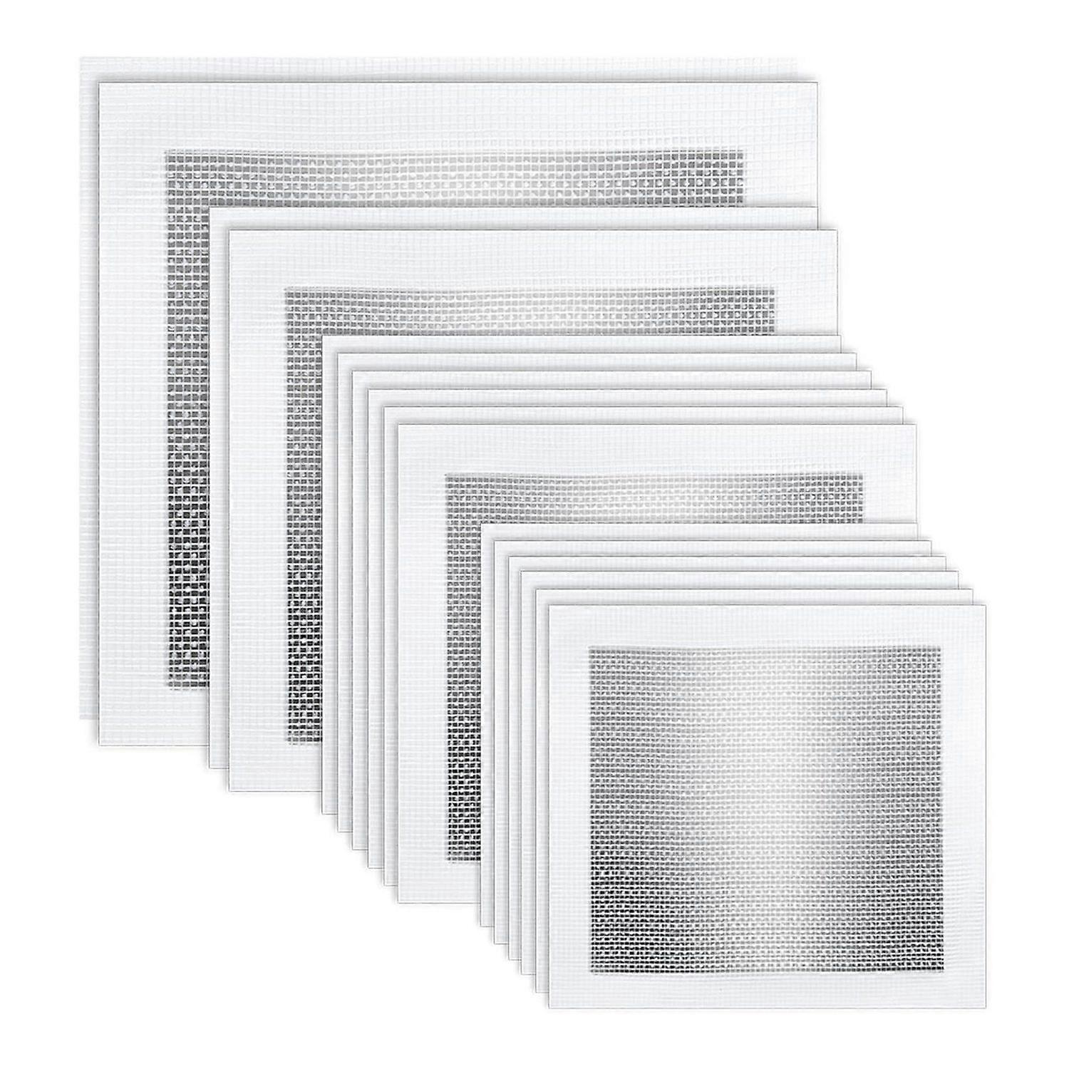 Zestaw naprawczy do płyt kartonowo-gipsowych 16-częściowe łatki do płyt kartonowo-gipsowych Zestaw naprawczy do aluminiowych płyt kartonowo-gipsowych Zestaw do napraw płyt kartonowo-gipsowych z siatki (2/4/6/8 cala)
