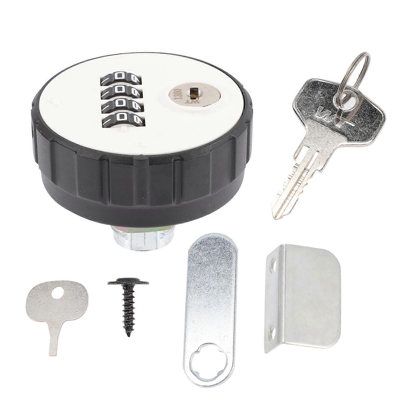 Locker Lock 4 Digit Combination Lock Zinc Alloy 20mm Mechanical Lock for Cabinet