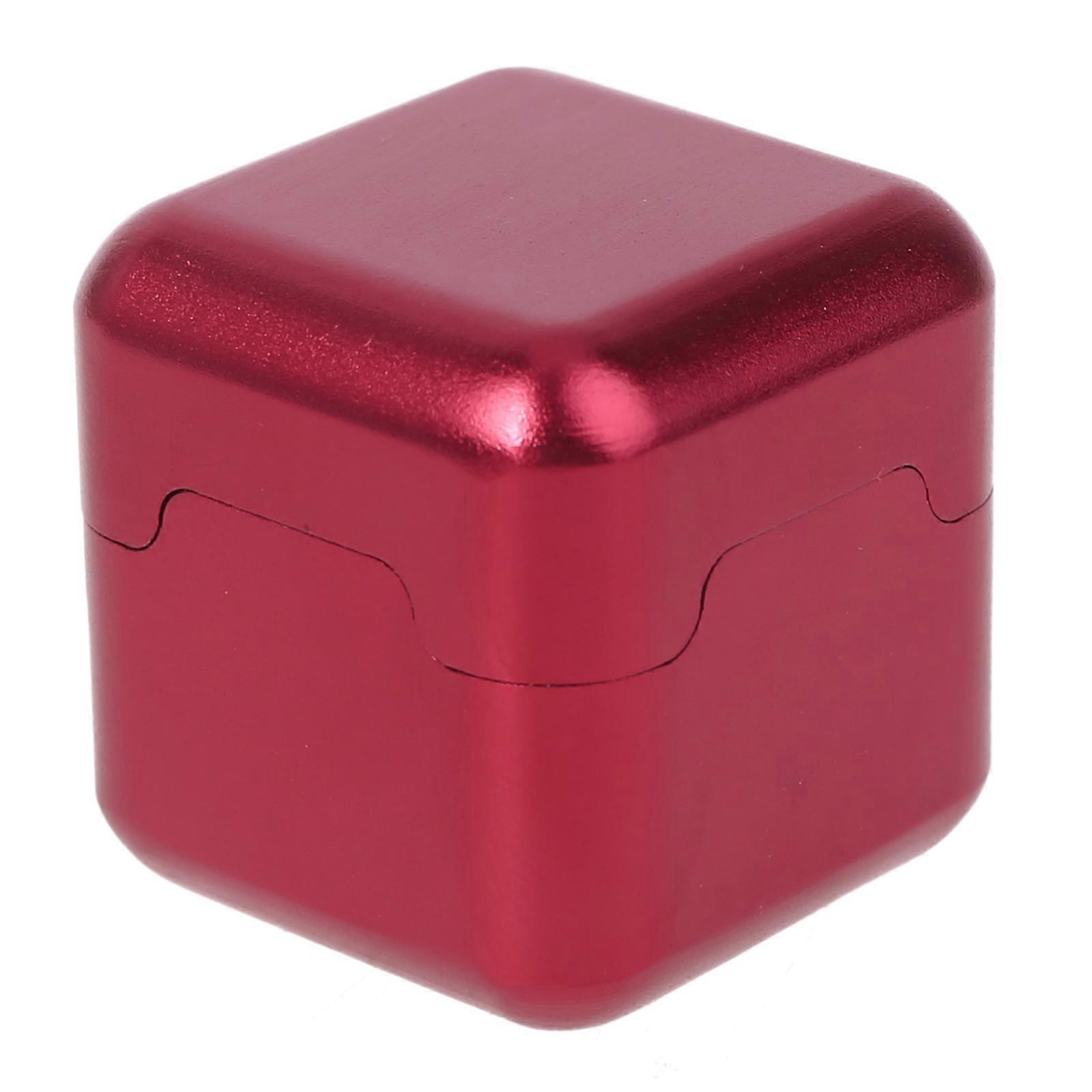 Aluminum Portable Mini Pool Cue Tip Chalk Holder Carrier Case Box for Billiard Snooker Accessory