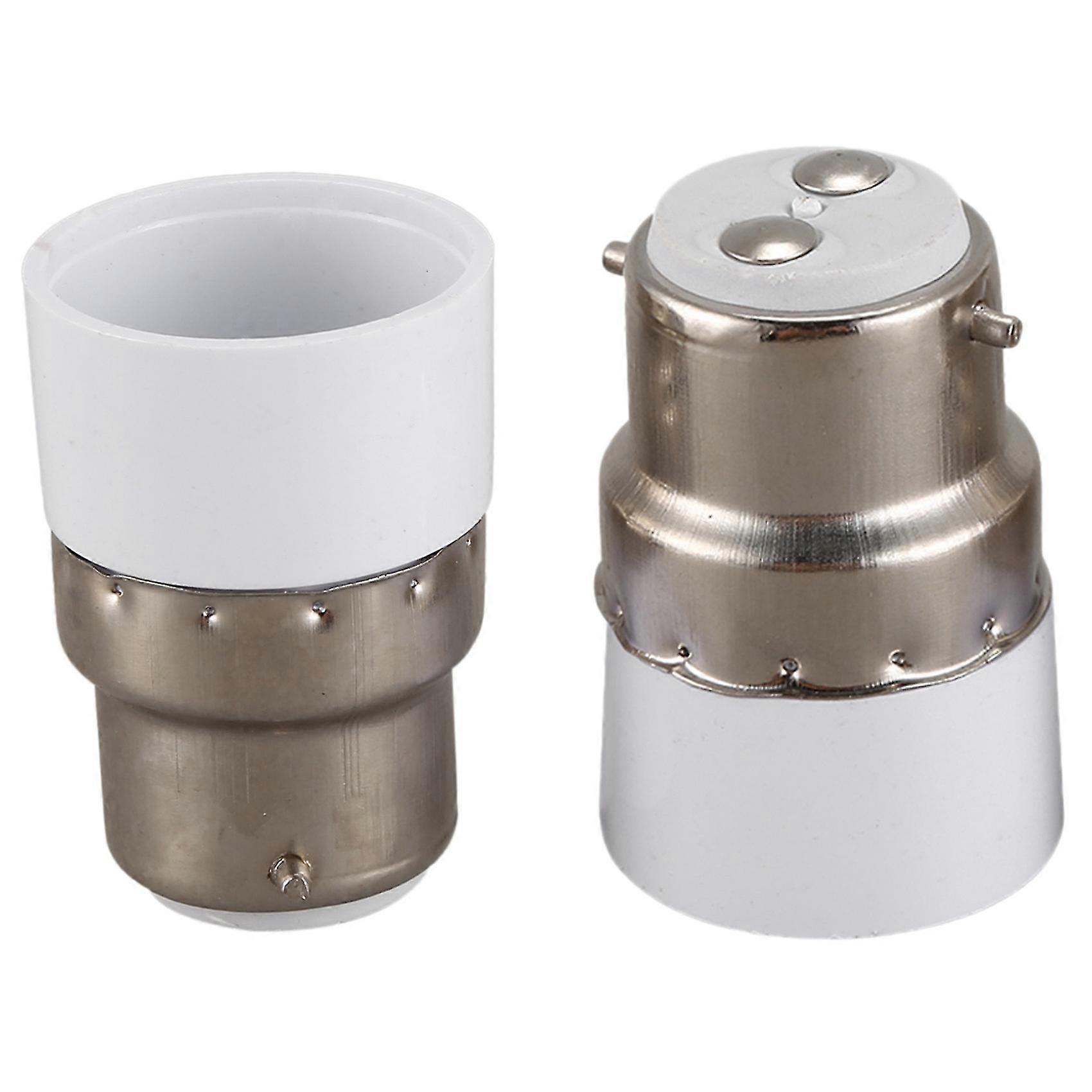 Ac 220v B22 To E14 Base Socket Light Lamp Bulb Adapter Holder 12pcs