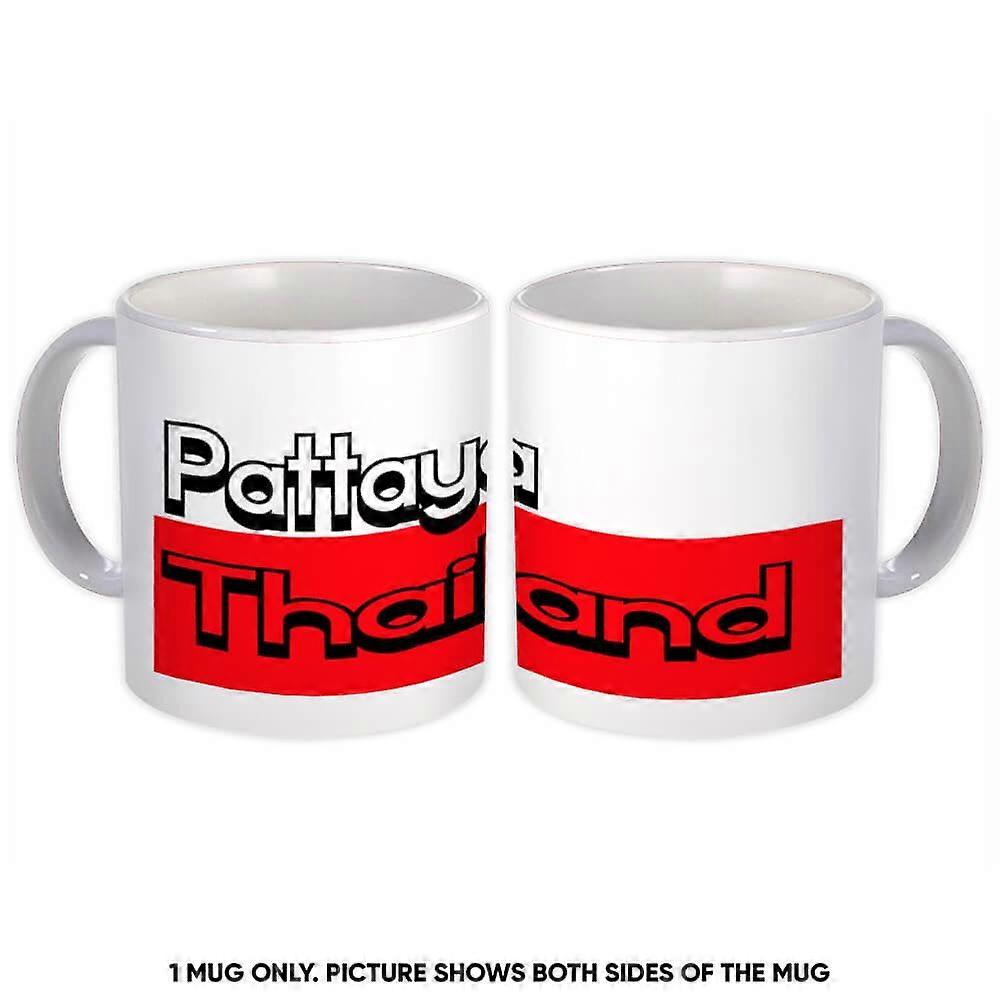 Gift Mug: Pattaya Thailand Rectangle