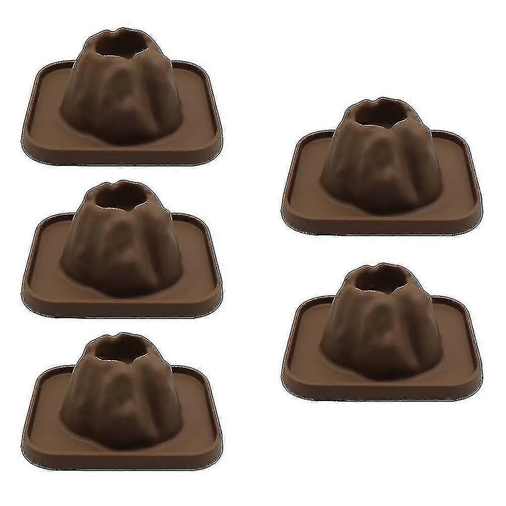 5pcs Volcanic Eruption Model Scientific Experiment Prop Volcano Diy Model