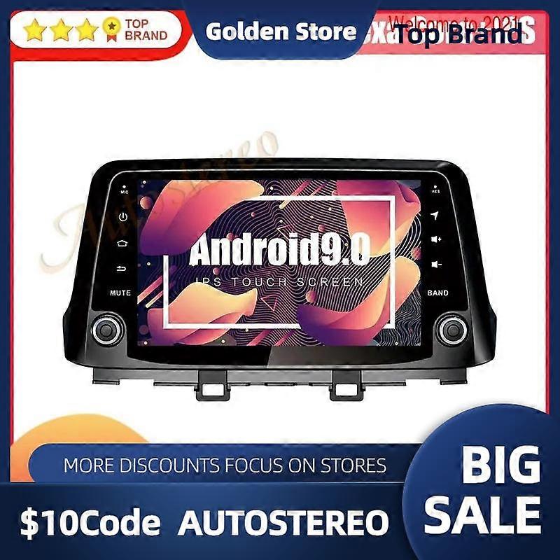 Android 12.0 Car GPS Navigation Head Unit For Hyundai KONA 2017+ Auto Stereo Multimedia Player Radio Tape Recorder NO DVD Player