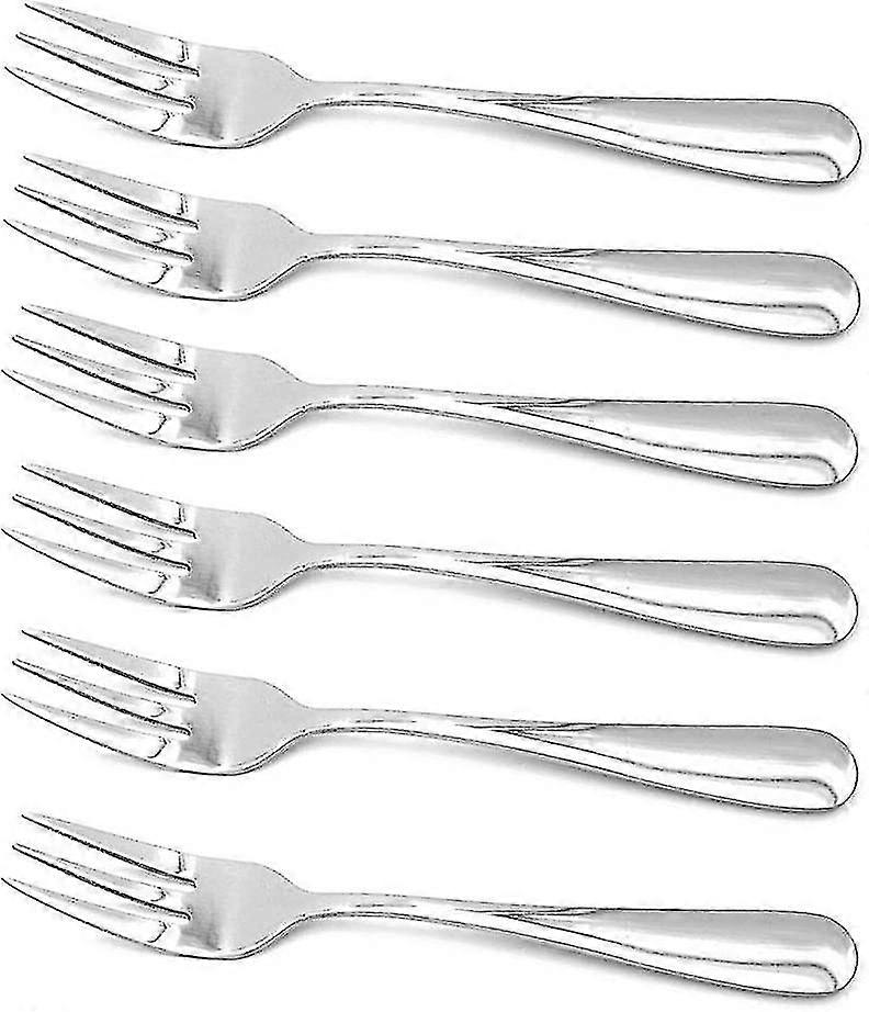 6 Stainless Steel Fork Cake Fork Fruit Fork Can Be Dishwasher Gift