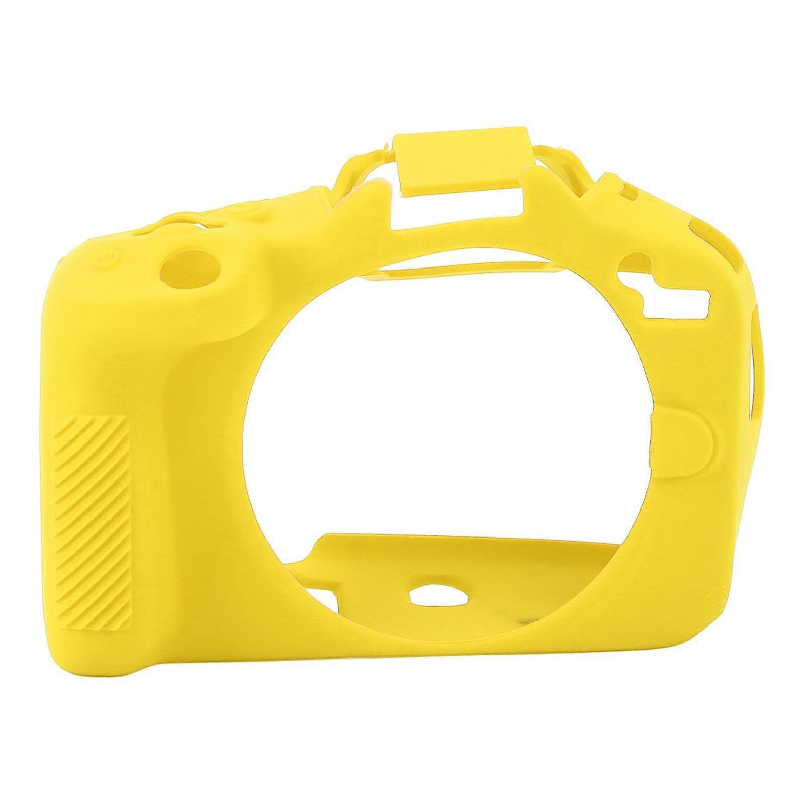 Silicone Camera Case for R50 Non Slip Anti Scratch Slim Fit Soft Protective Housing Cover Skin Protector for Digital Camera Accessories Yellow