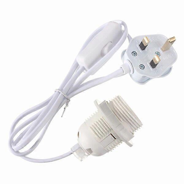 E27/e26 Edison Es Ceiling Light Holder Pendant Lamp Bulb Fitting Socket Switch M