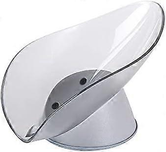 Creative drain toilet soap shelf Punch free leaf shaped laundry soap box