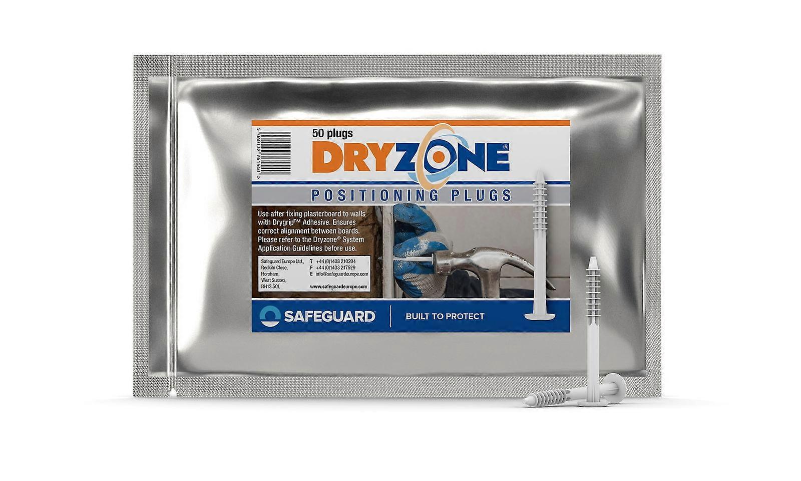 Dryzone System Positioning Plugs White x 50 Pack