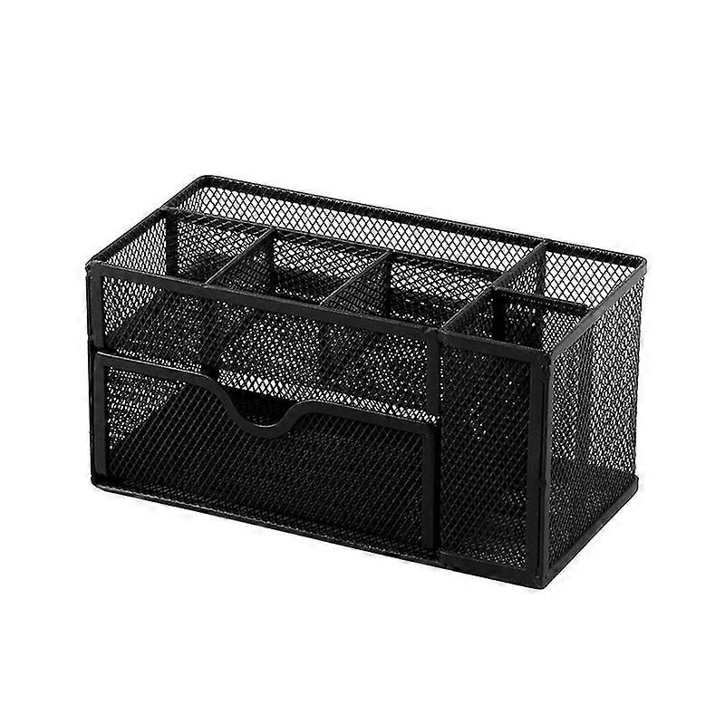 Grid Stift Halter Büro Desktop Layered Lagerung Korb Schreibwaren Multifunktionale Finishing Rack