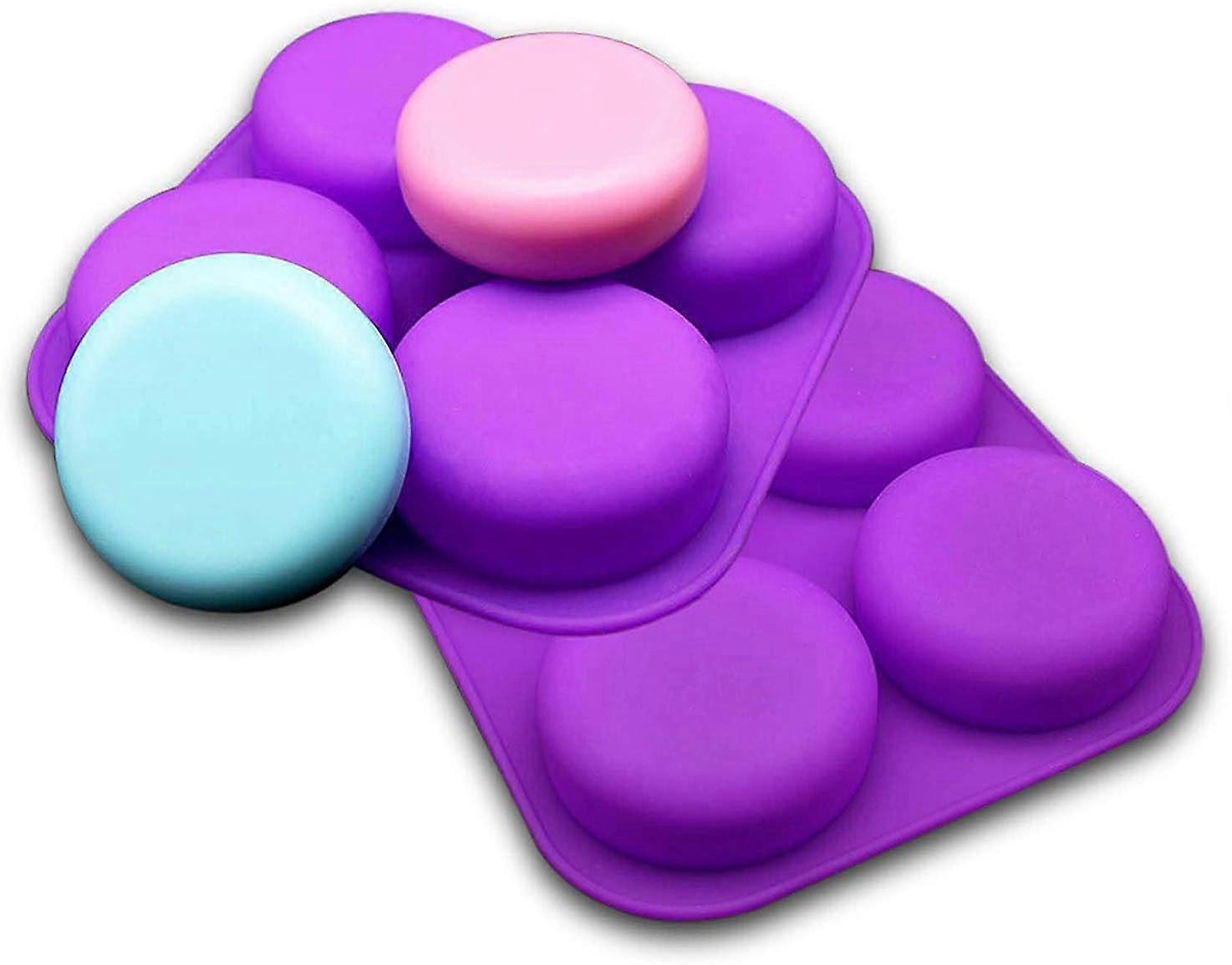 2pcs Soap Molds Silicone Diy Silicone Bar Soap Molds Handmade Soap Molds for Soaps Making