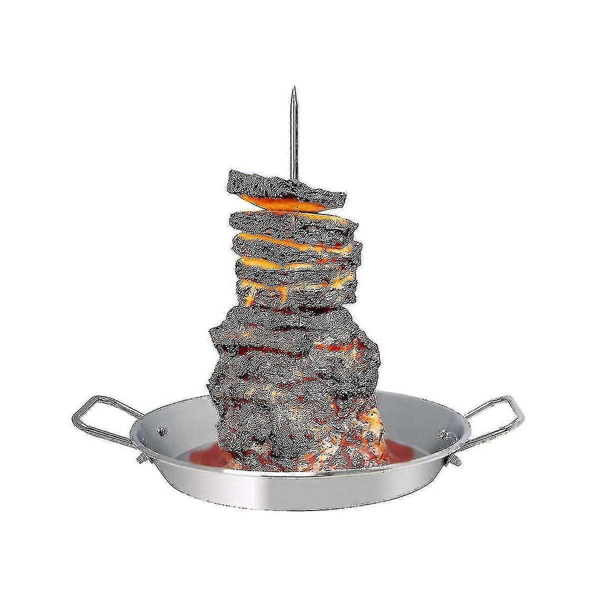 Spiedo verticale per griglia-al pastore Spiedo Verticale brasiliano per Tacos Al Pastor, Shawarma, Kebabs-yvan -HGDMV