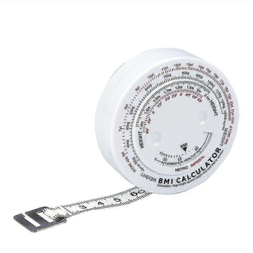 Infällbart kroppsmåttband för konditions- och BMI-spårning