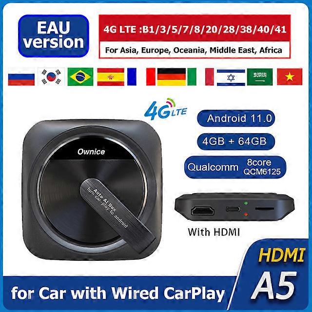 لوحة القيادة كاميرا HDMI الروبوت السيارات أبل كاربلاي محول البث مربع بارا كارو آي بوكس سناب دراجون 8 لأبارث 595 أكورا NSX MDX