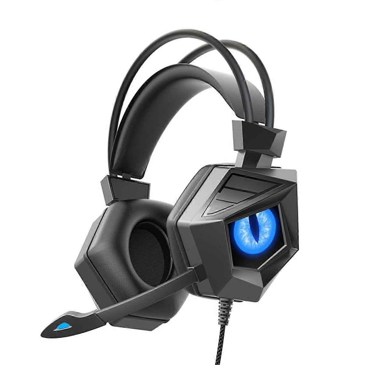 Wired Gaming Headset with Microphone for Switch PC Computer Laptop Headphone B