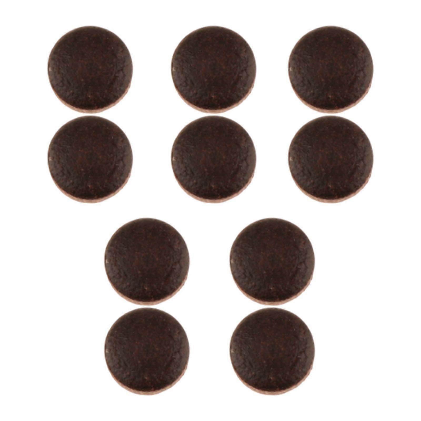 10Pcs Pool Cue Tips Tragbares Kit Reparatur 13mm High Hardness Billard Queue Tips