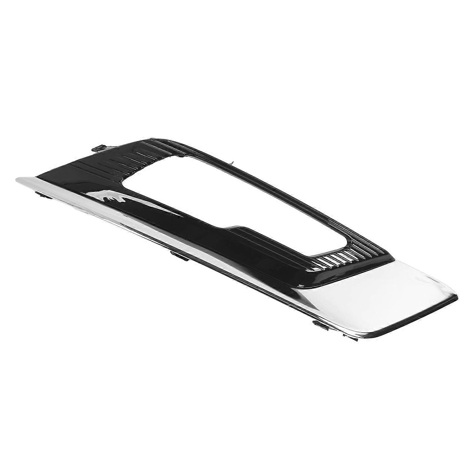 Front Fog Light Grille Cover Scratch Resistant Chrome Fog Lamp Bezel for Fusion Mondeo 2017 to 2019 