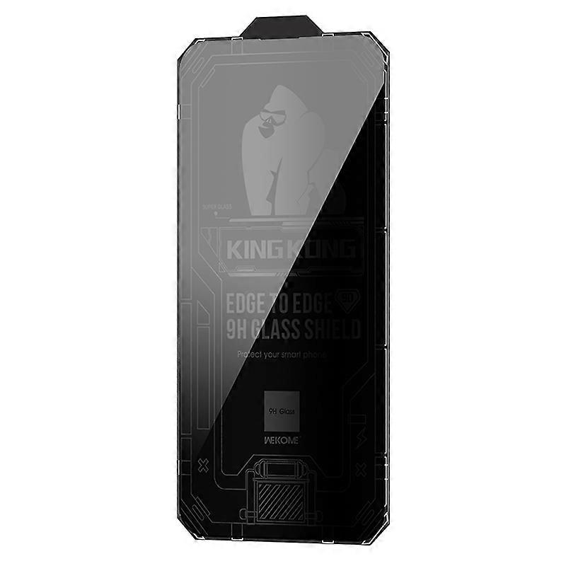 Type A WEKOME King Kong Vacha Series For iPhone 15 Pro Screen Protector Curved Anti-peep High