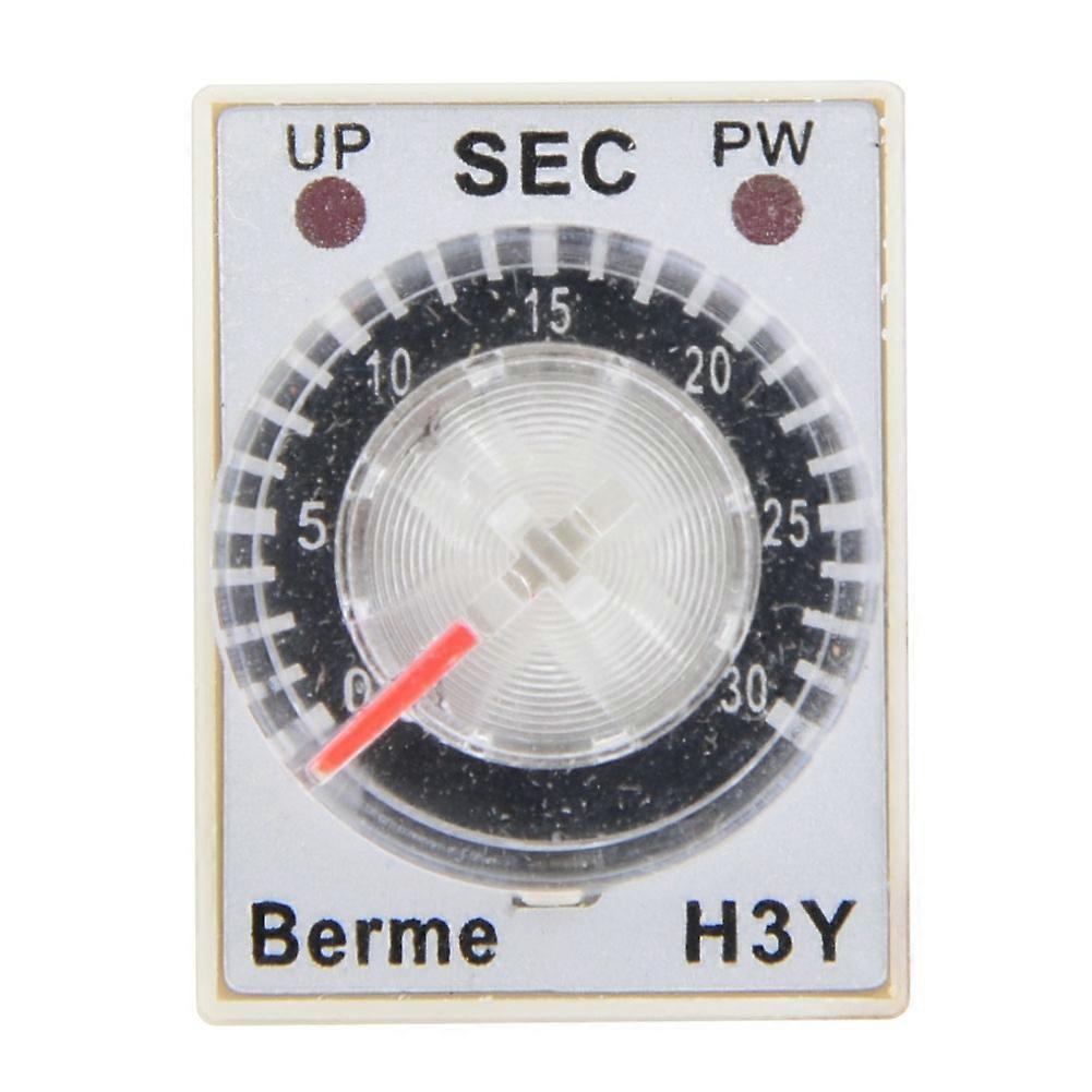 Time Relay 24V DC, H3Y-2 Delay Timer, Time Control Switch 30S