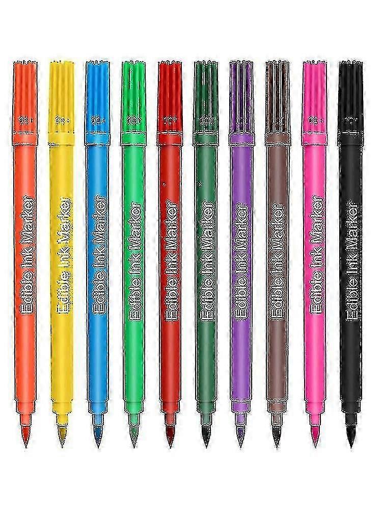 Mat Coloring Spiselig Krok Linje Tegning Penner