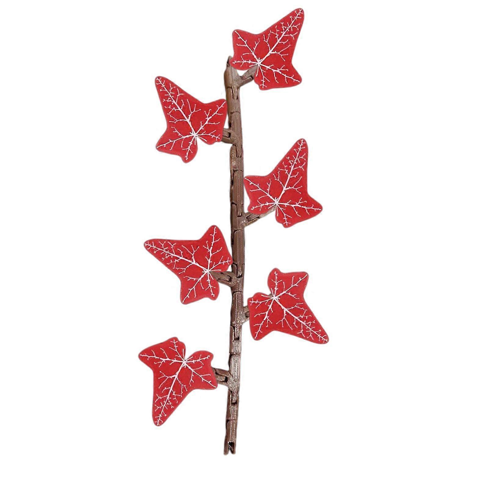 1/2/3Pcs Ivy Fridge Magnet with Articulating Stems 3D Printed Ivy Leaf Plants Refrigerator Magnet Home Office Kitchen Fridge Locker Decoration