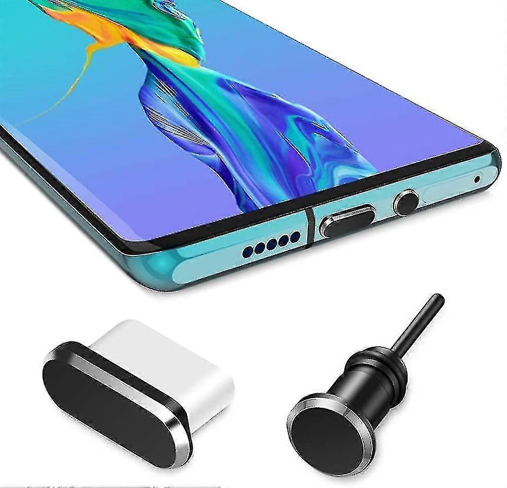 Dust Plug,usb C Dust Cover Plug For Smartphone Headphone A-YUHAO