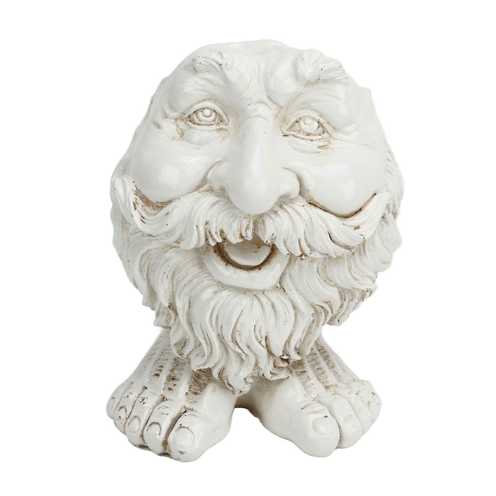 Face Statue Planter, Unique, Waterproof Head Flower Pot for Garden